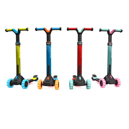 Berg Nexo Scooter Foldable Lights Blue/Orange