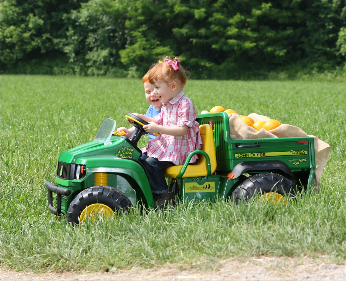 Peg Perego John Deere Gator HPX | 12V Electric Ride-On Utility Vehicle for Kids