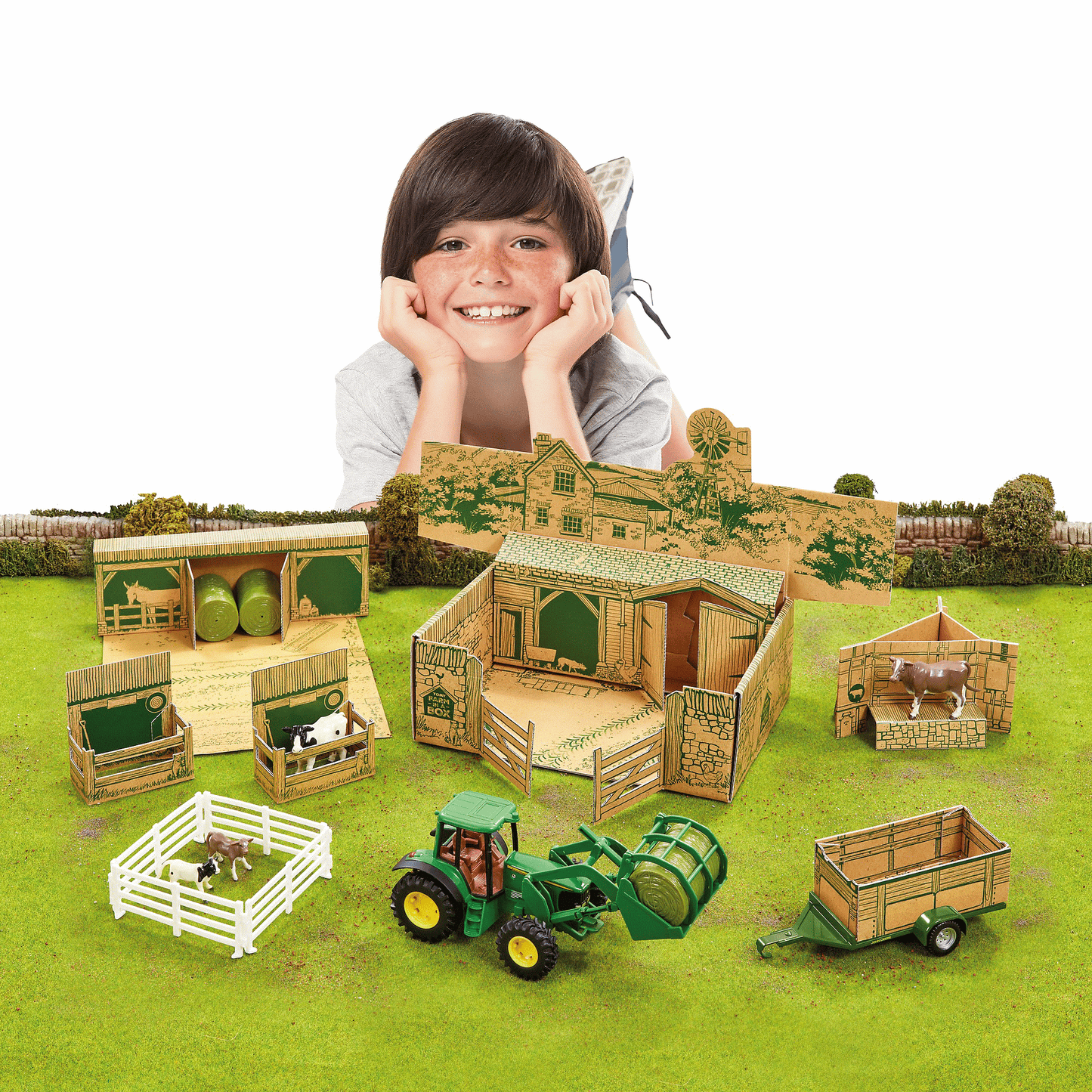 Farm in a Box Playset
