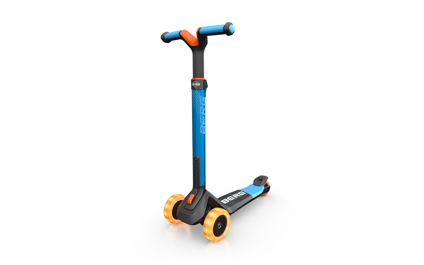 Berg Nexo Scooter Foldable Lights Blue/Orange