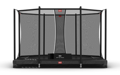 Berg Sports Ultim Favorit InGround 330 Grey + Safety Net Comfort