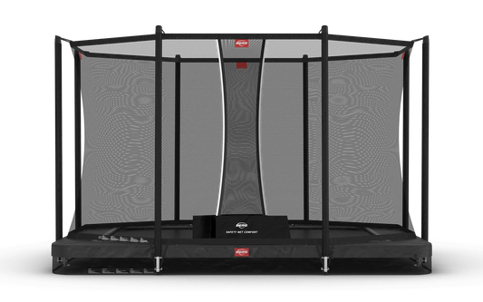 Berg Sports Ultim Favorit InGround 330 Grey + Safety Net Comfort