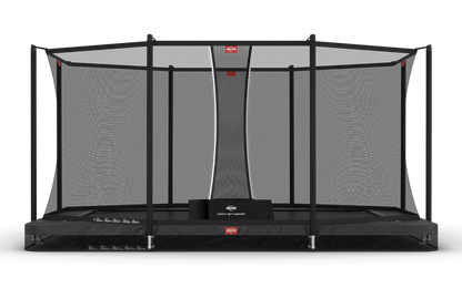 Berg Sports Ultim Favorit InGround 410 Grey + Safety Net Comfort