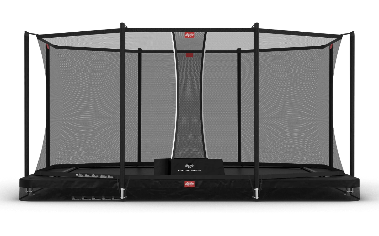 Berg Sports Ultim Favorit InGround 410 Black + Safety Net Comfort