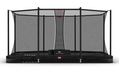 Berg Sports Ultim Favorit InGround 410 Black + Safety Net Comfort