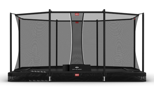 Berg Sports Ultim Favorit InGround 410 Black + Safety Net Comfort