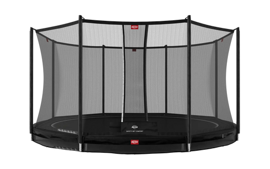Berg Favorit InGround 430 Black + Safety Net Comfort