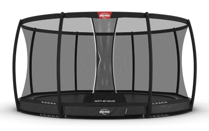 Berg Champion InGround 430 Grey + Safety Net Deluxe