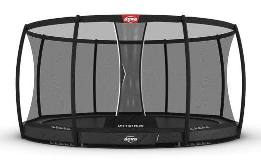 Berg Champion InGround 430 Grey + Safety Net Deluxe