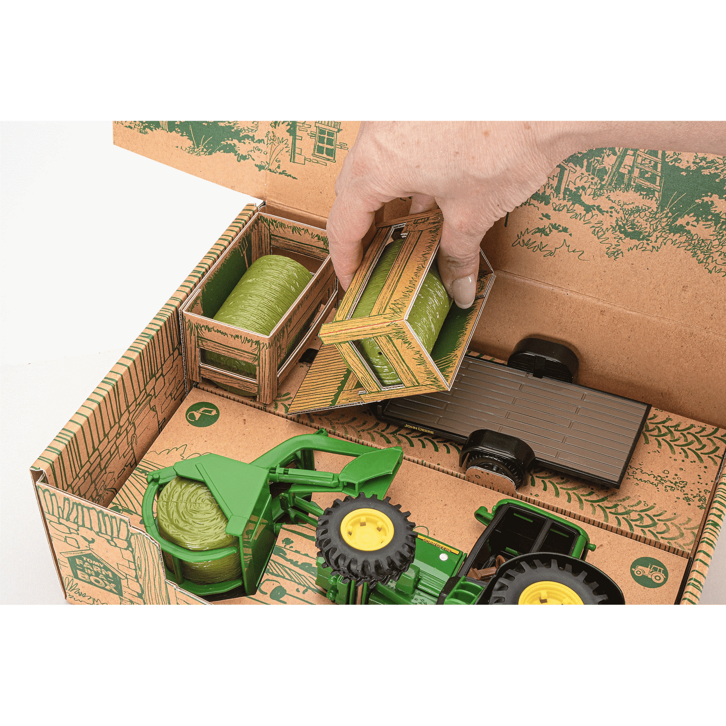 Farm in a Box Playset
