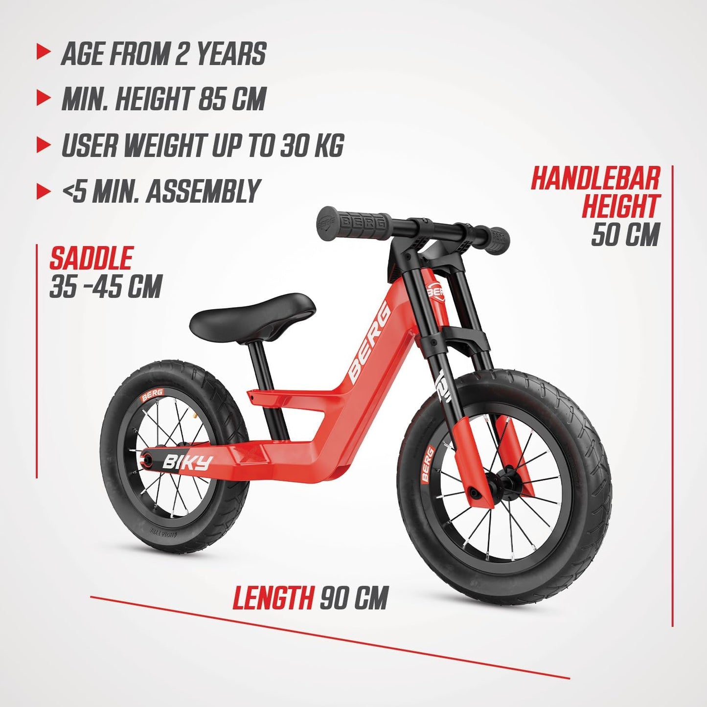 Berg Biky City Red