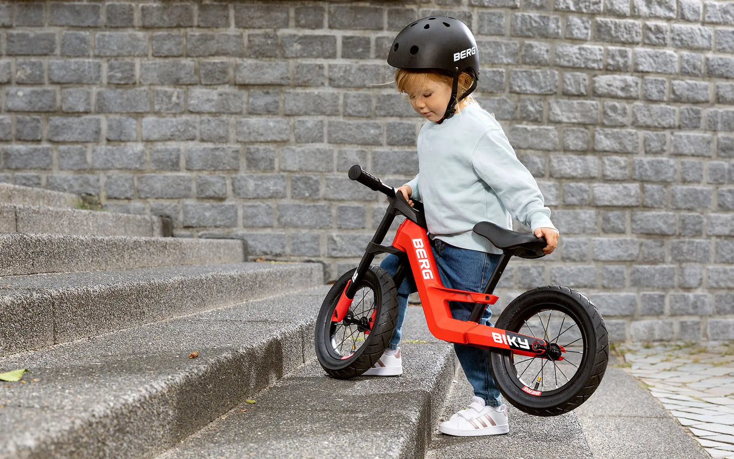 Berg Biky City Blue Handbrake