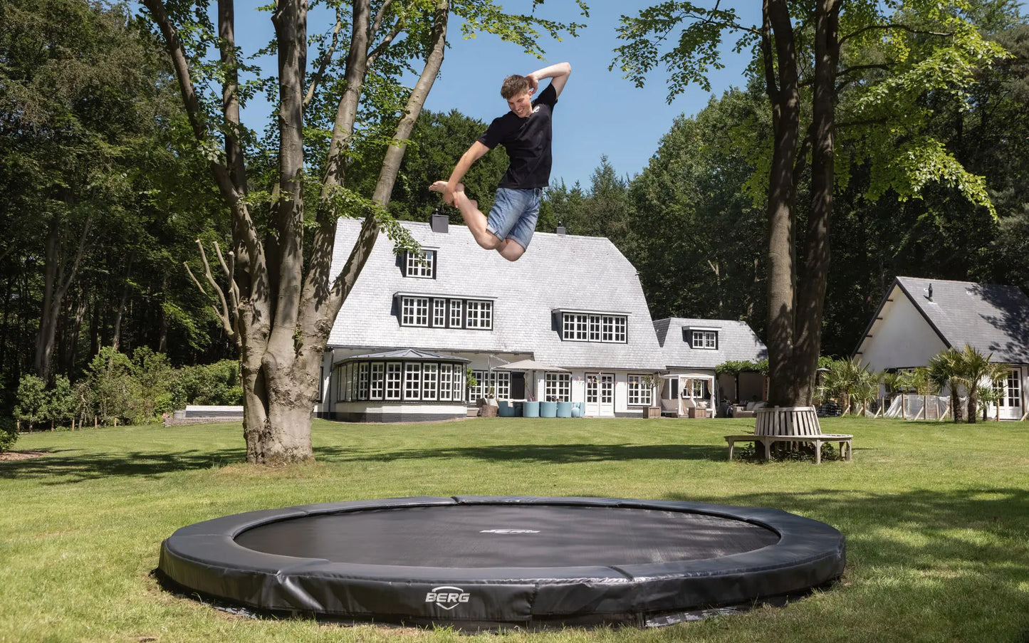 Berg Sports Champion InGround 430 Grey