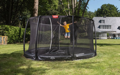 Berg Champion InGround 430 Grey + Safety Net Deluxe