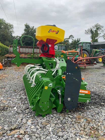 Amazone KG 3001 Special Power Harrow with APV PS200 Sower