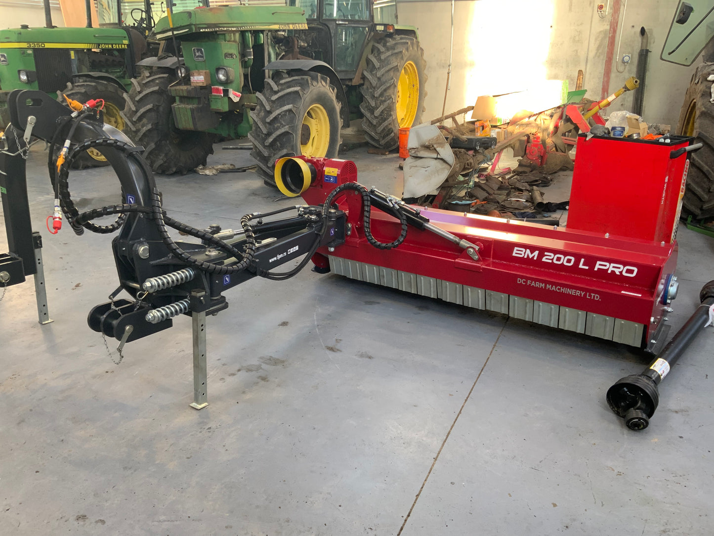 Offset Mulcher 2.00m Hammer Blade BM200 Pro